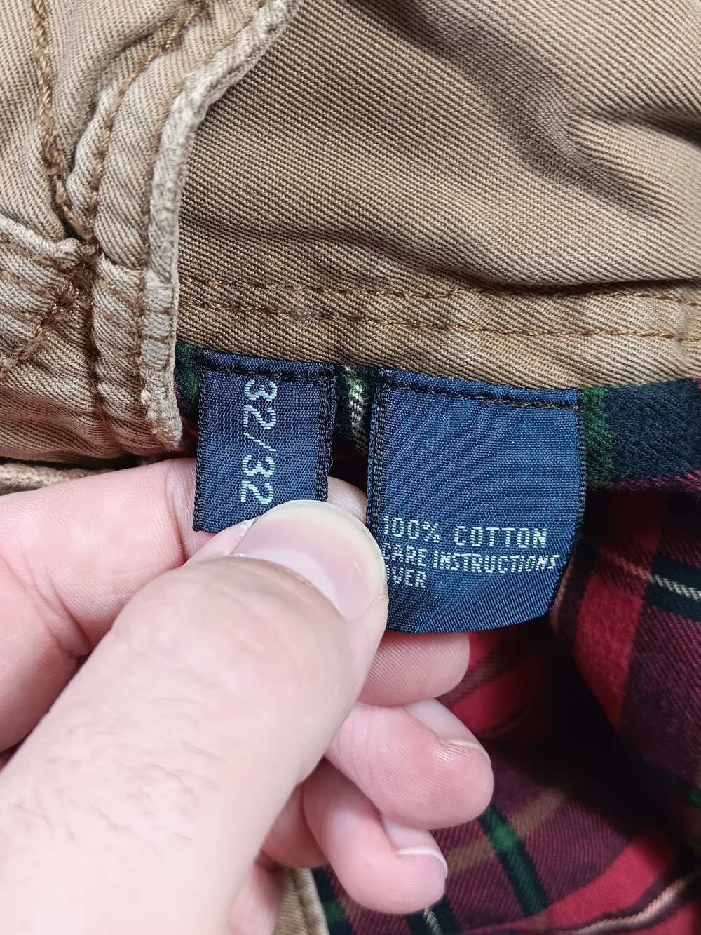 Vintage Polo Ralph Lauren Pants Mens 32x32 Tactical Cargo Paratrooper Lined - Picture 5 of 16